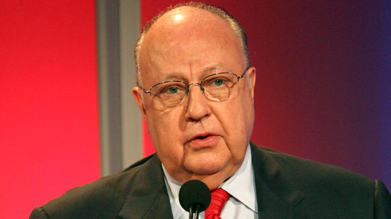 Roger Ailes speaking at the Television Critics Association press tour in 2006