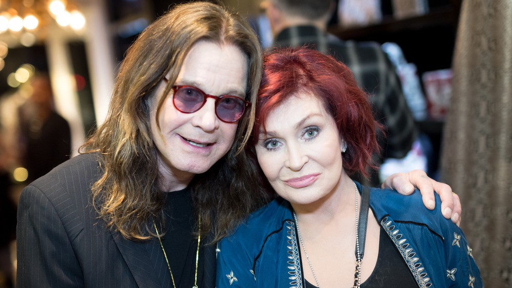 Ozzy Osbourne and Sharon Osbourne