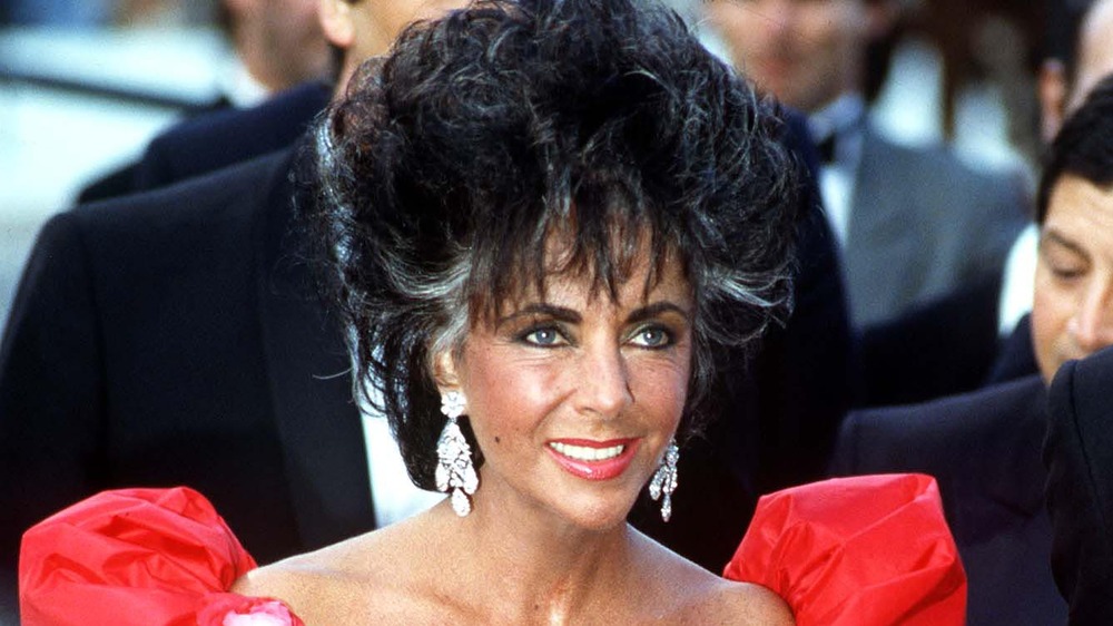 Elizabeth Taylor smiling 