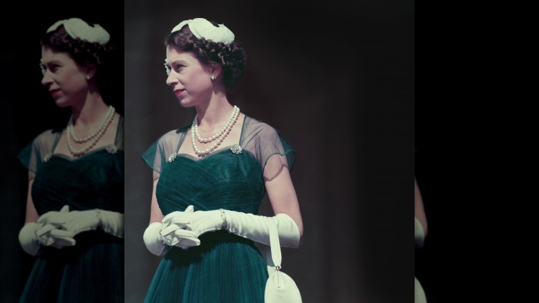 Queen Elizabeth II in 1954