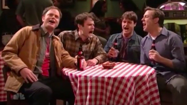 Rainn Wilson, Bill Hader, Will Forte, and Jason Sudeikis on SNL