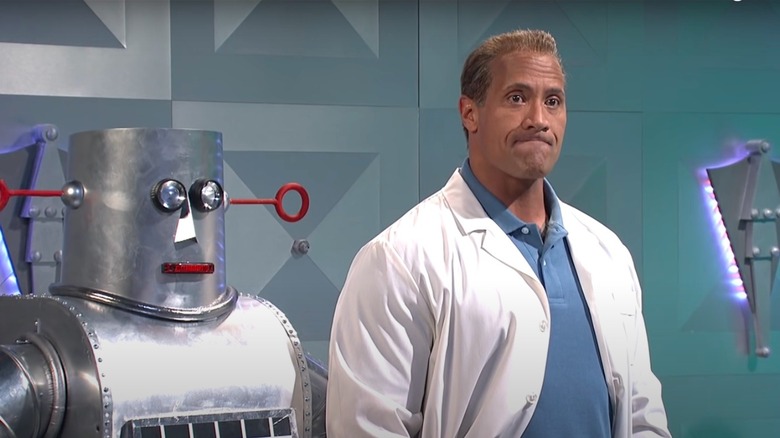 Dwayne Johnson in SNL sketch