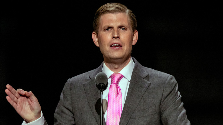 Eric Trump at an event 