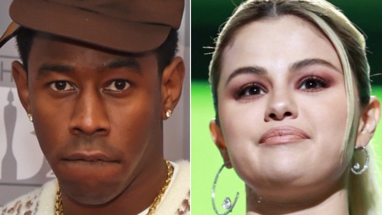 Tyler, the Creator and Selena Gomez looking ahead