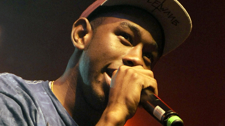 Tyler, the Creator on stage