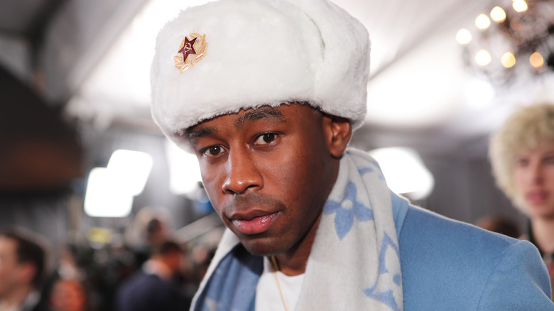 Tyler, the Creator big white hat