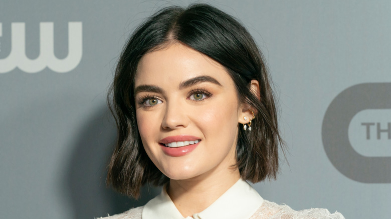 Lucy Hale smiling