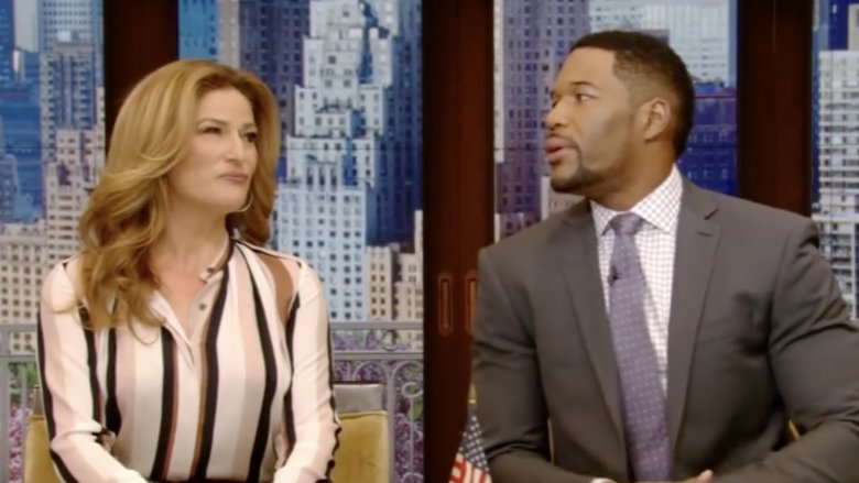 Ana Gasteyer and Michael Strahan