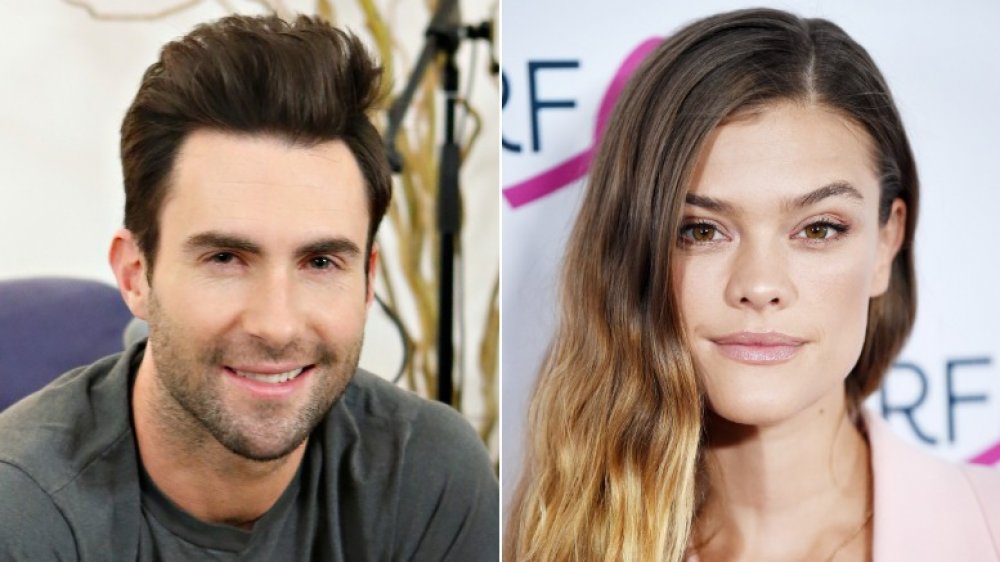 Adam Levine and Nina Agdal