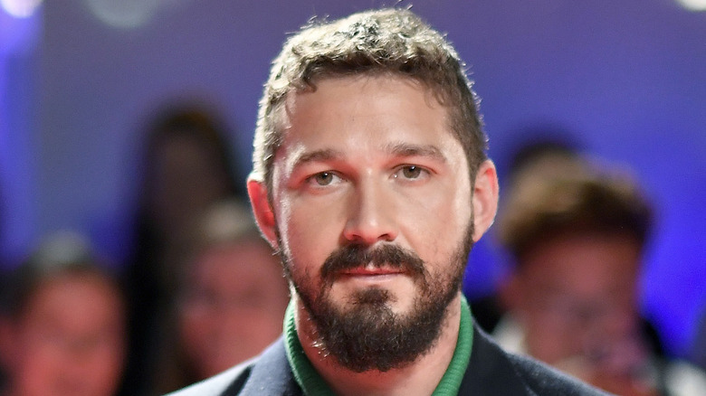 Shia LaBeouf posing