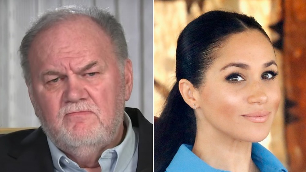 Thomas Markle (left), Meghan Markle (right)