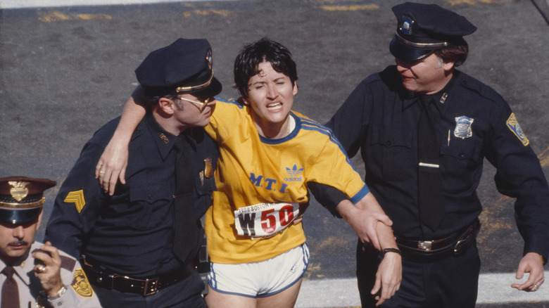 Rosie Ruiz at the Boston Marathon