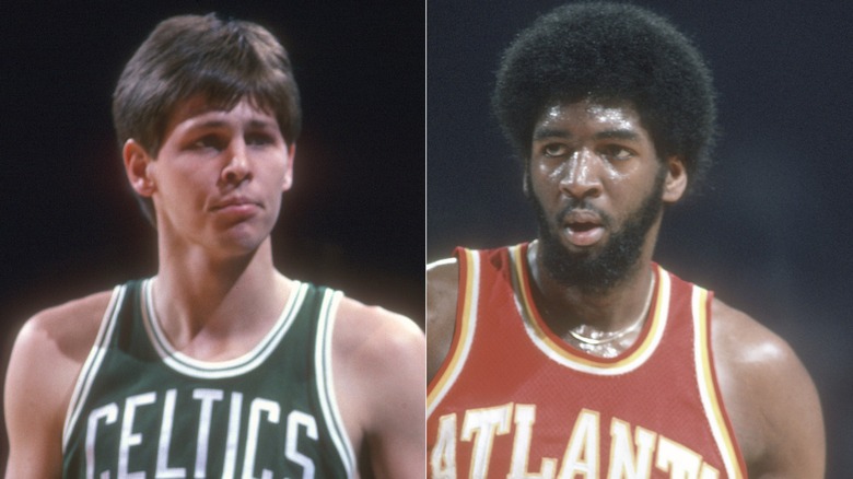 Danny Ainge and Tree Rollins