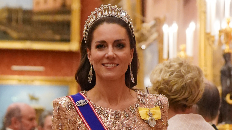 Kate Middleton in formal wear