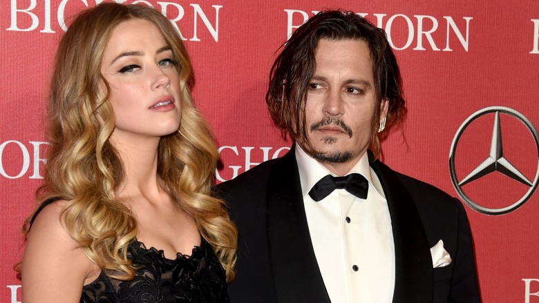 Amber Heard and Johnny Depp