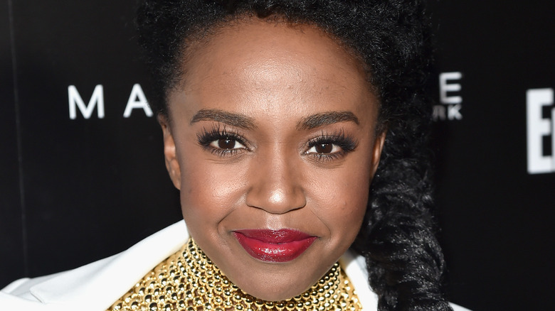 Jerrika Hinton smiling