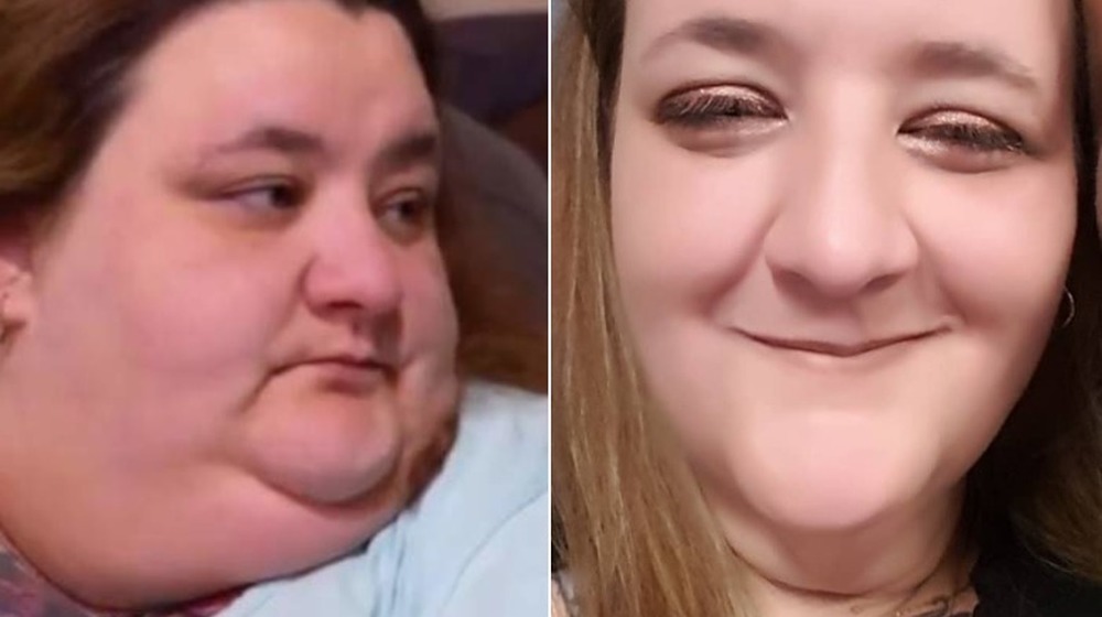 Angie J before and after weight loss 