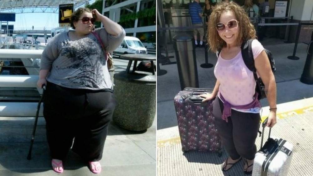 Brittani Fulfer before and after weight loss 