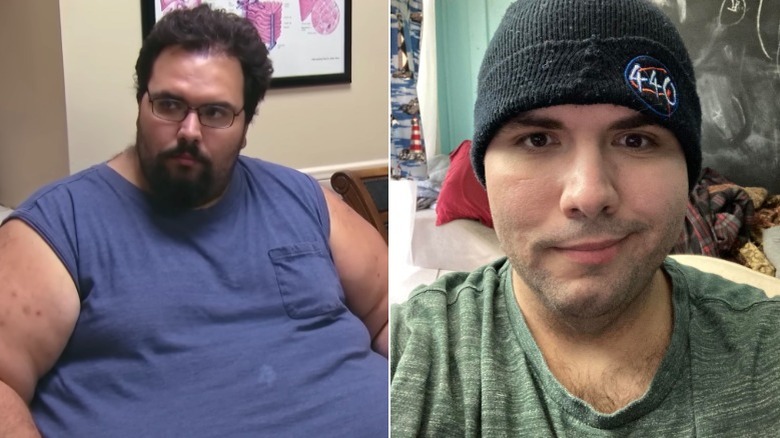 Lucas Higdon before and after weight loss