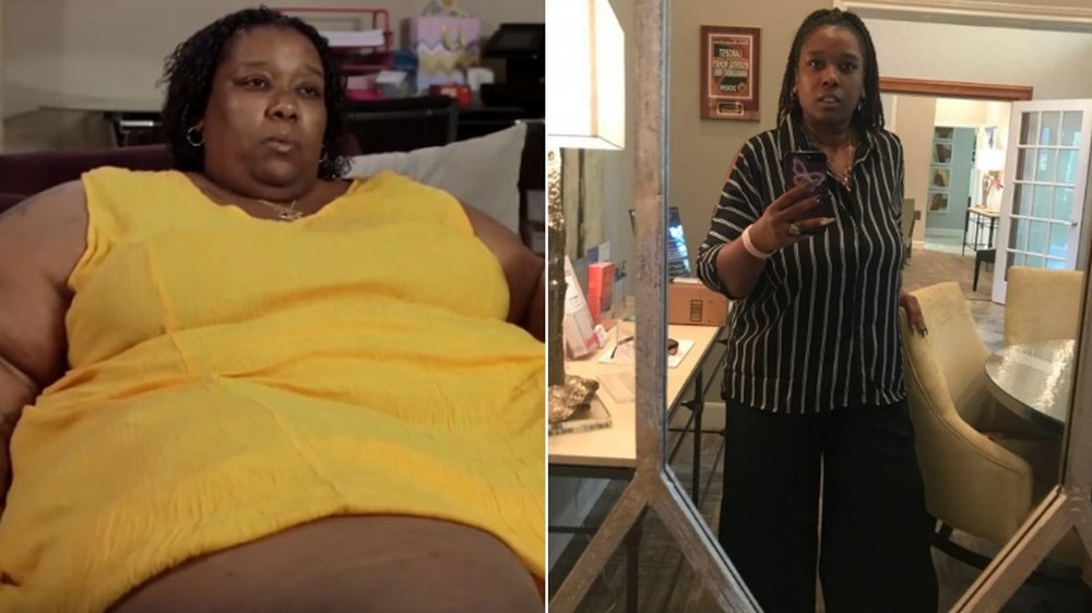 June McCamey before and after weight loss 