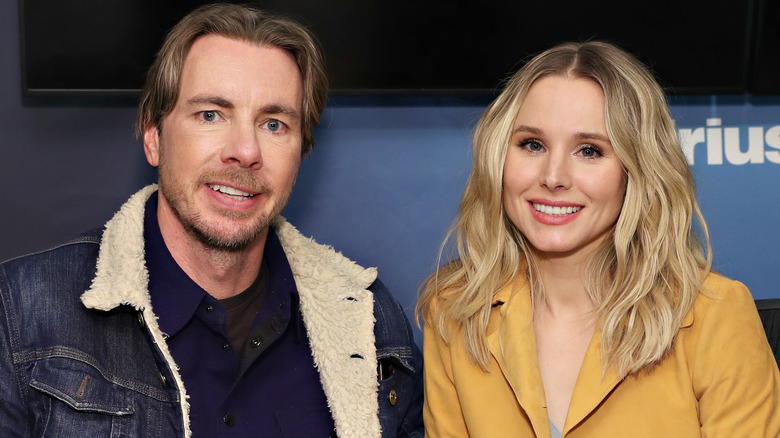 Dax Shepard and Kristen Bell smiling