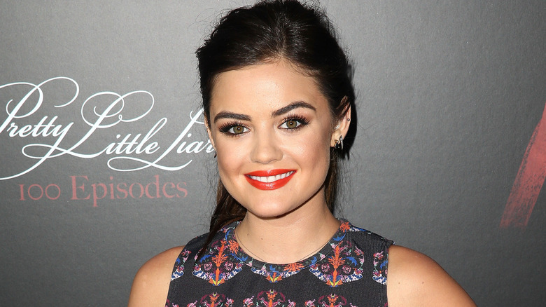 Lucy Hale smiling