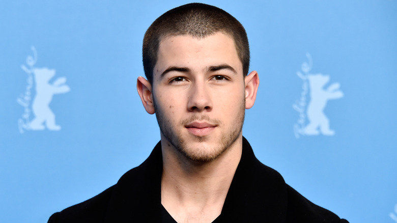 Nick Jonas posing