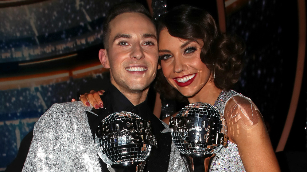 Adam Rippon and Jenna Johnson