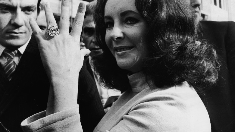 Elizabeth Taylor smiling