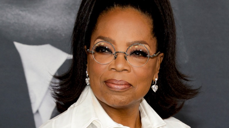 Oprah Winfrey on red carpet