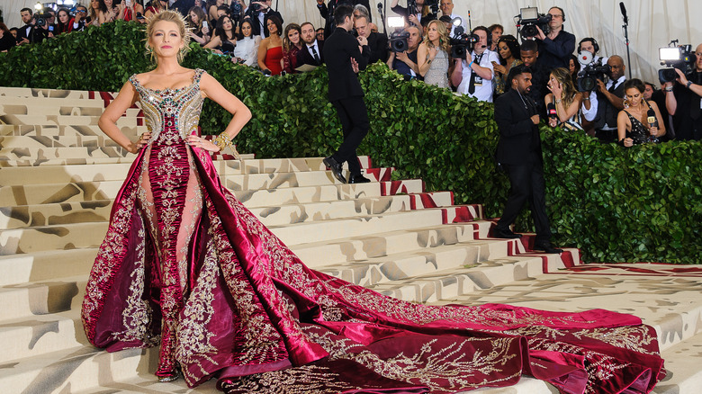 Blake Lively on the red carpet 