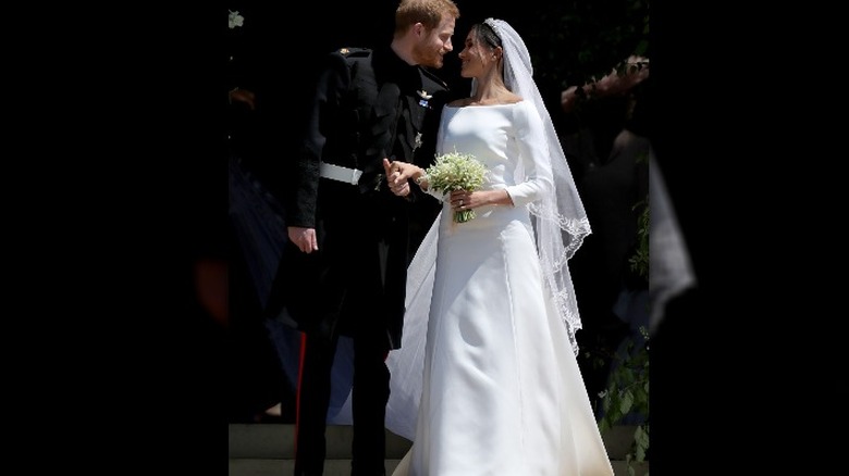 Meghan Markle wedding day