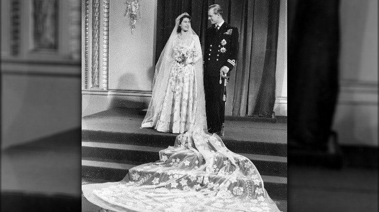Queen Elizabeth II wedding day