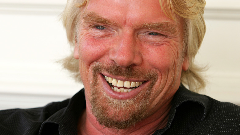 Richard Branson smiling