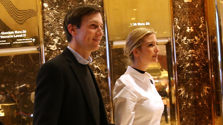 Jared Kushner Ivanka Trump walking