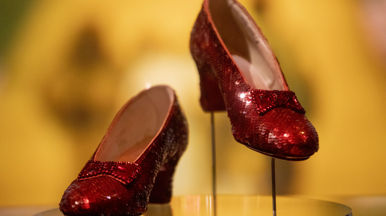 Wizard of Oz ruby red slippers