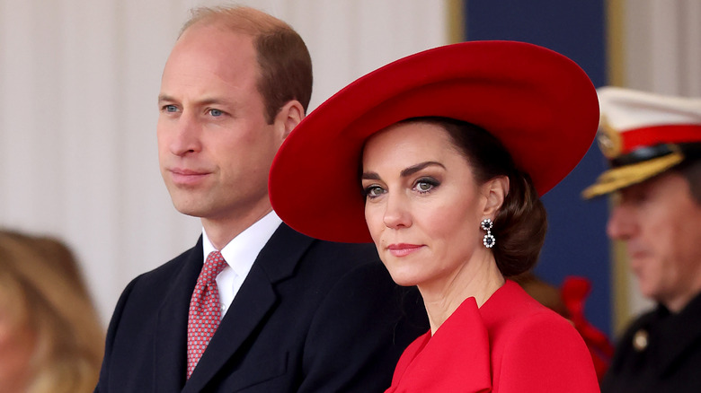 Prince William and Kate Middleton smiling