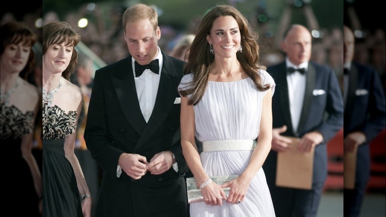 Prince William and Kate Middleton at BAFTAs