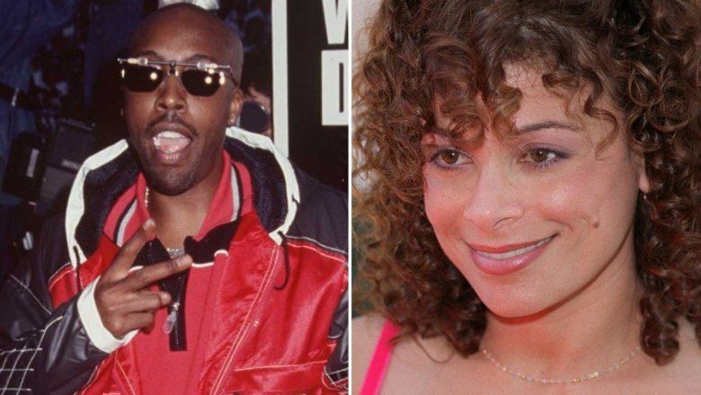 Arsenio Hall and Paula Abdul 