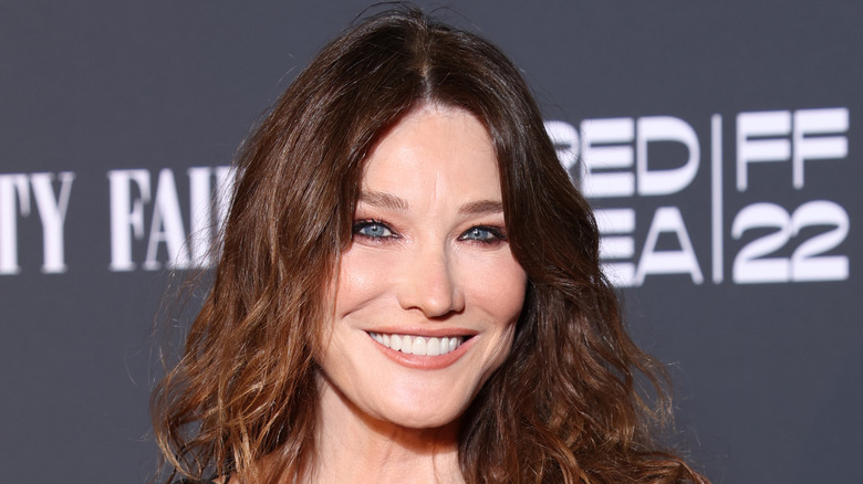 Carla Bruni at an event