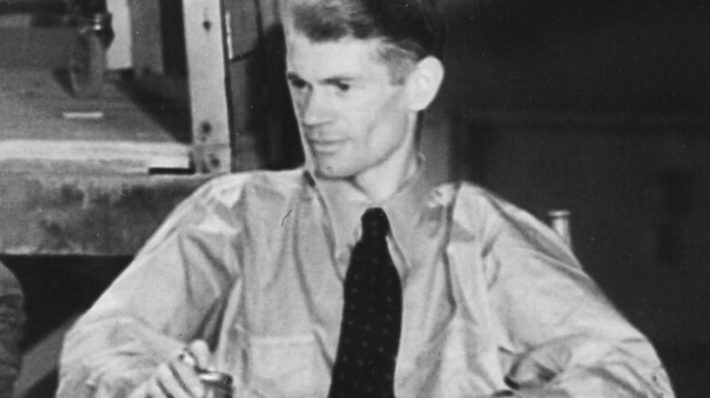 James Whale wearing a tie