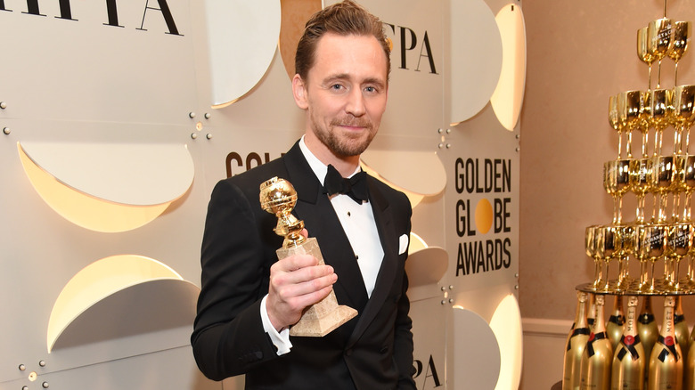 Tom Hiddleston at Golden Globes