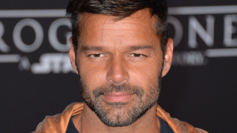 Ricky Martin close up