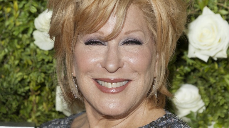 Bette Midler smiling