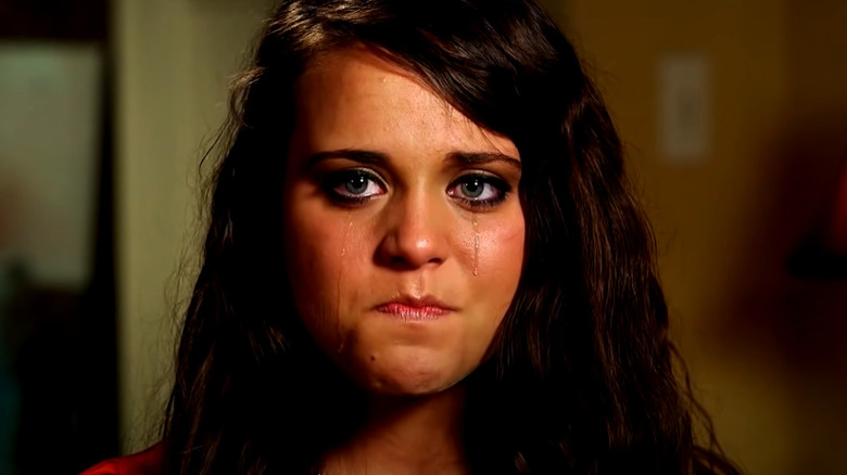 Jinger Duggar crying