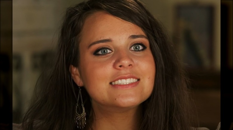 Jinger Duggar awkwardly smiling