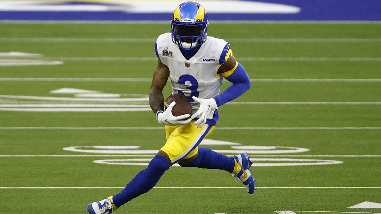 Odell Beckham Jr. playing for the Los Angeles Rams