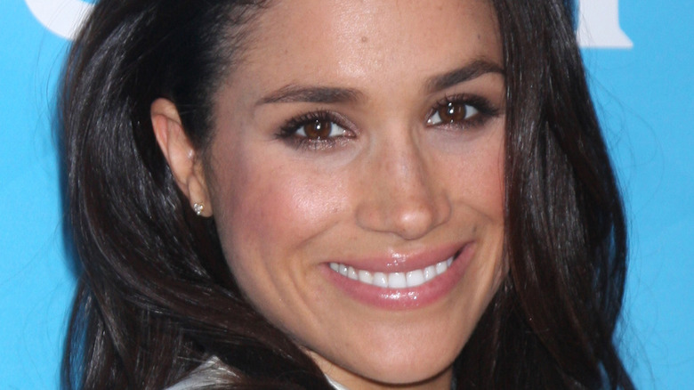 Meghan Markle relaxed and happy