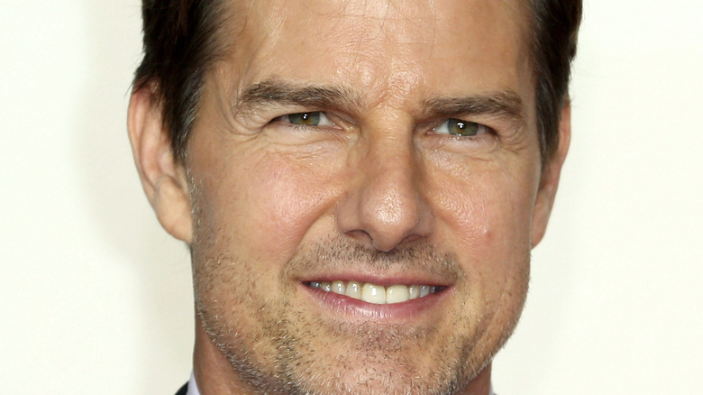 Tom Cruise smiling