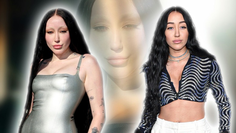 Two images of Noah Cyrus